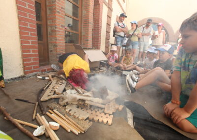 Atelier en famille le feu dans la préhistoire à Tautavel